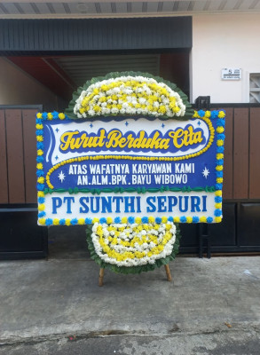 Papan Bunga Duka di Paranginan